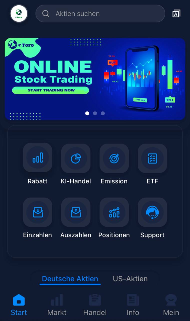 eToro Trading Platform Screenshot 3